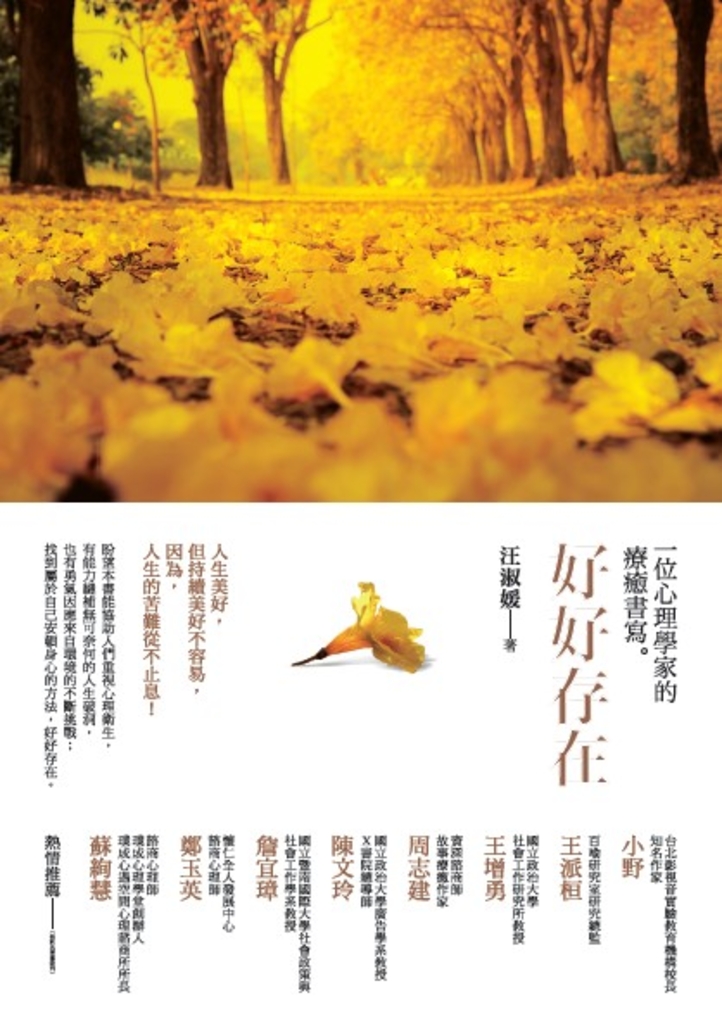 好好存在:ㄧ位心理學家的療癒書寫