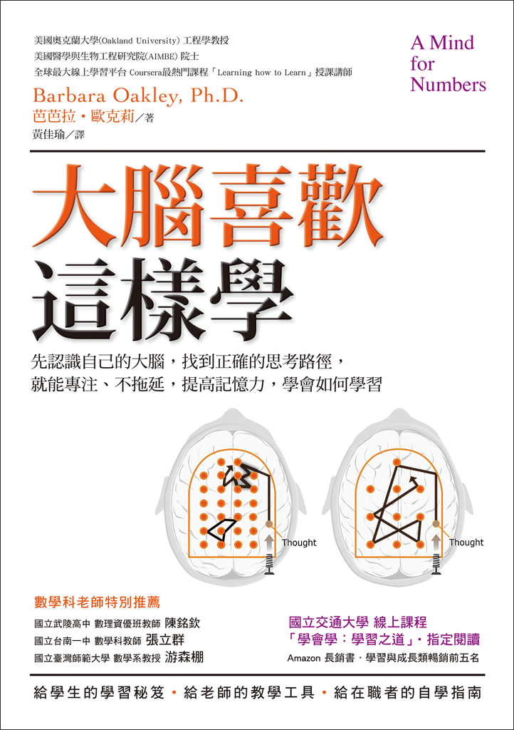 大腦喜歡這樣學:先認識自己的大腦,找到正確的思考路徑,就能專注、不拖延