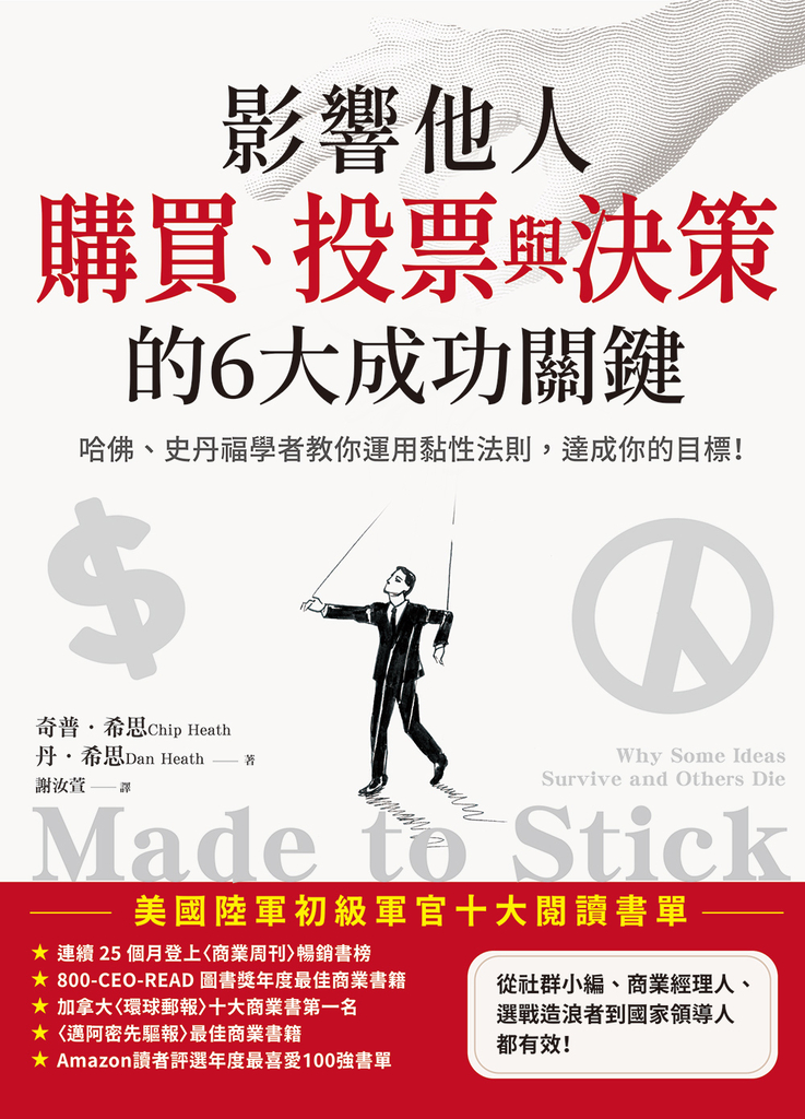 影響他人購買、投票與決策的6大成功關鍵